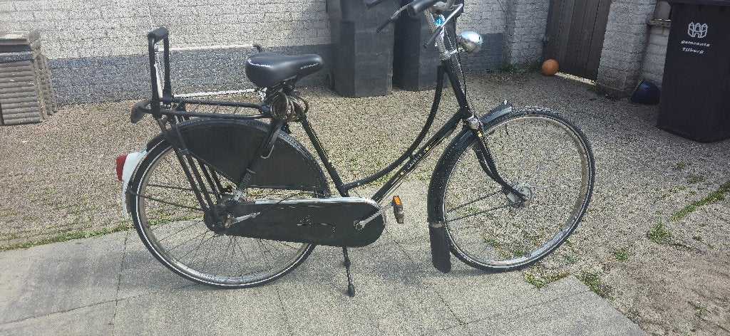 Gazelle Tour Populair Dames vintage met trommelrem, Ophalen, Gebruikt, Versnellingen, 56 cm of meer