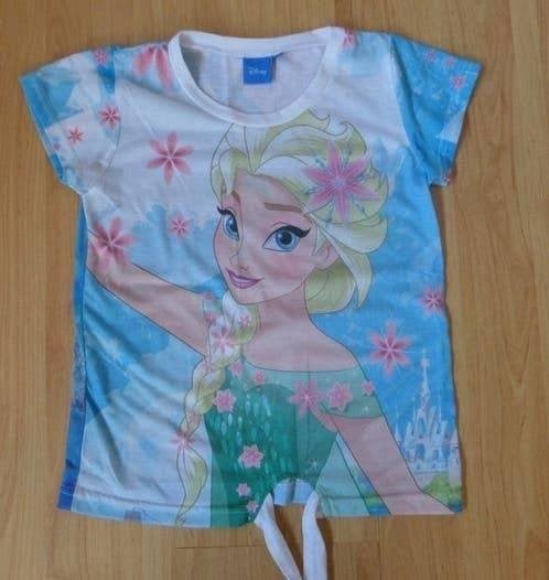 ALS NIEUW: Schattig Frozen shirtje maat 140, Kinderen en Baby's, Ophalen of Verzenden, Zo goed als nieuw, Meisje, Shirt of Longsleeve