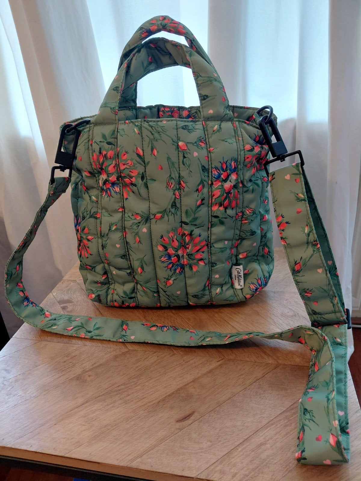 Gevoerde  Catch Kidston schoudertas met bloemenprint, Ophalen of Verzenden
