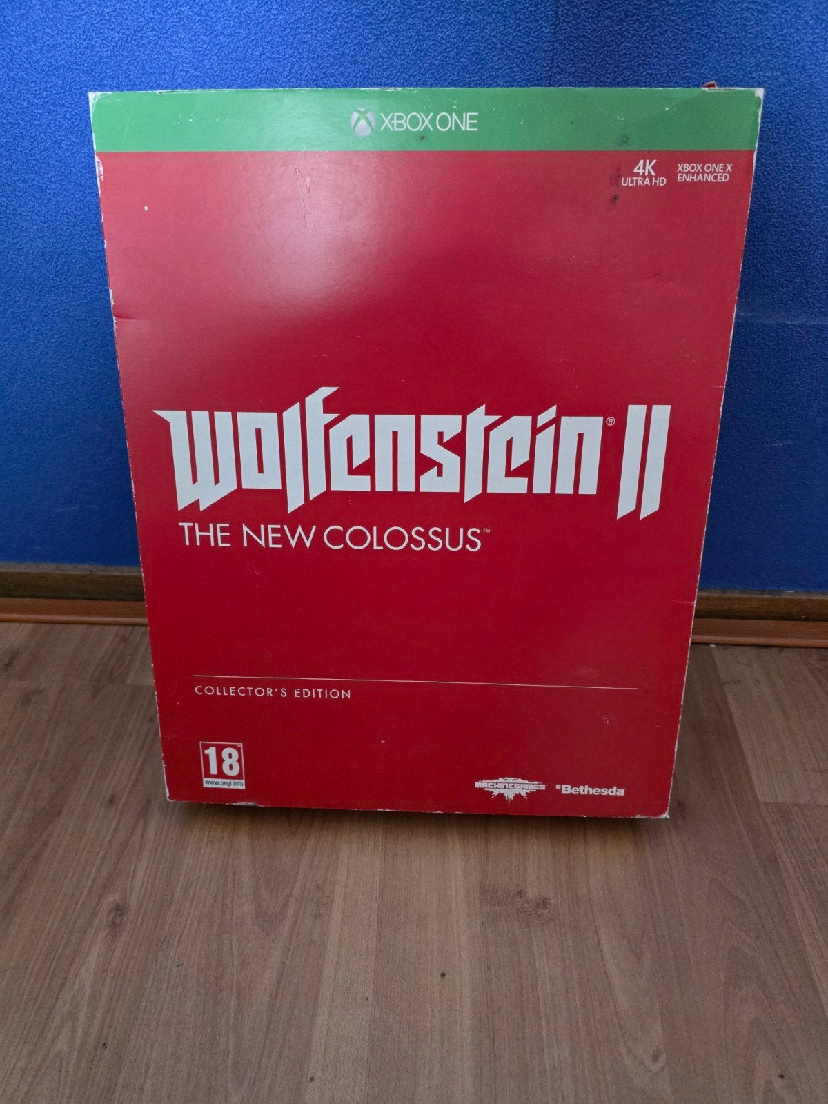 Wolfenstein II: The New Colossus Collector's Edition XboxOne, Spelcomputers en Games, 1 speler, Ophalen, Zo goed als nieuw, Shooter