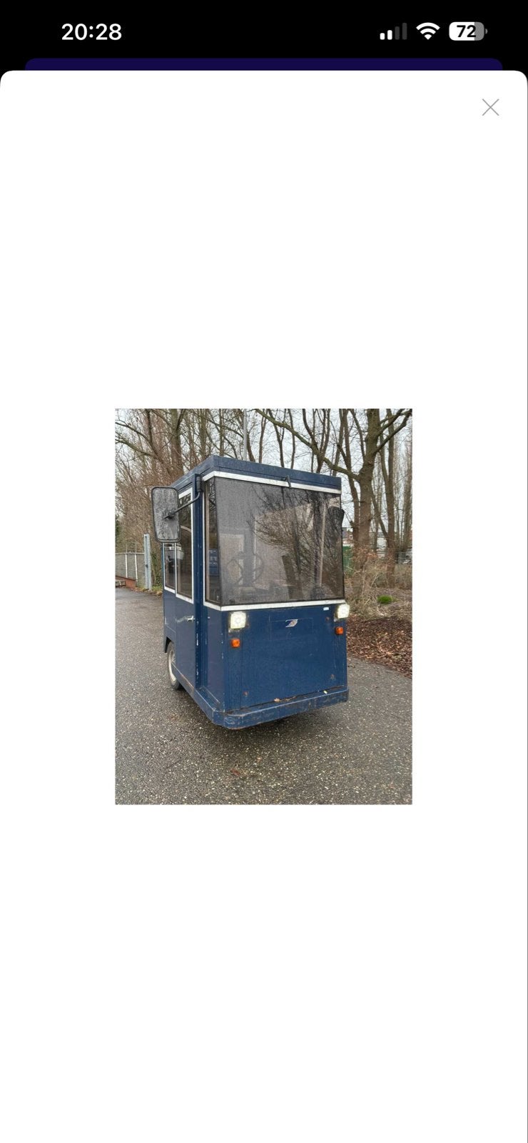 Vewe elektrische tractor 24V - Recent nieuwe accu!, Zakelijke goederen, Machines en Bouw | Heftrucks en Intern transport, Ophalen