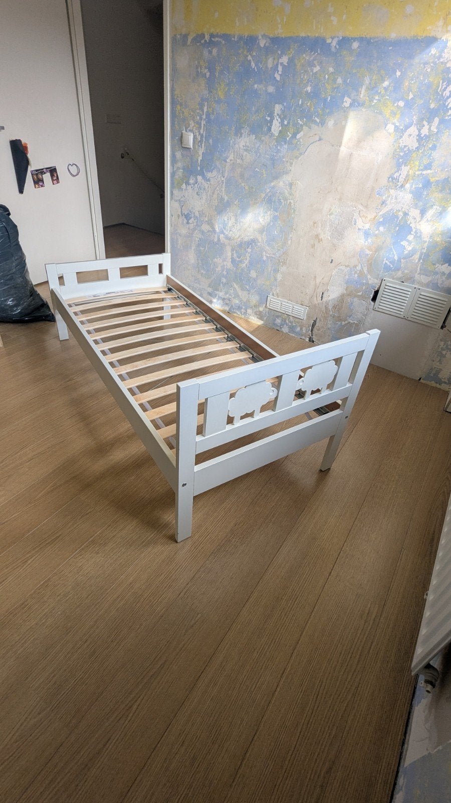 IKEA KRITTER/LURÖY kinderbed met lattenbodem (2 stuks beschi, Ophalen, Gebruikt, Lattenbodem