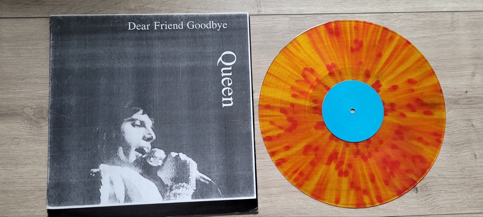 Queen Dear friend goodbye bootleg, Ophalen of Verzenden, Gebruikt, 12 inch, Poprock