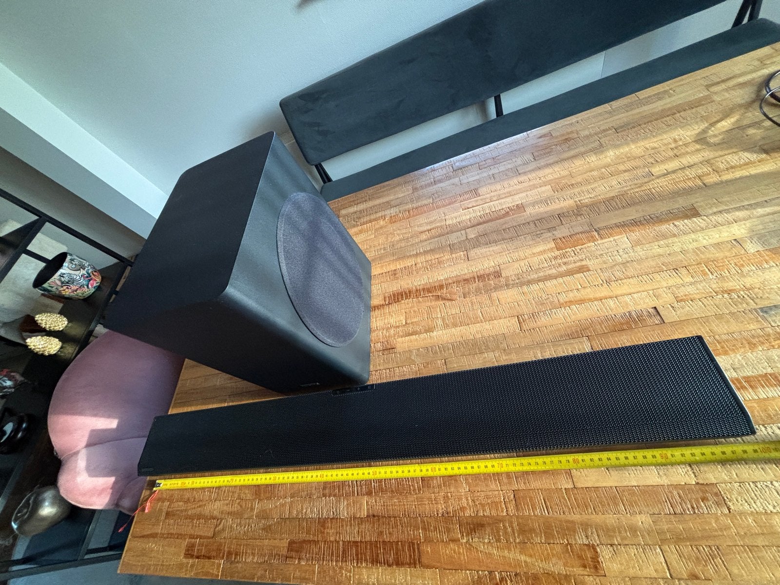 Samsung HW-Q70T Soundbar met draadloze subwoofer, Ophalen, Bluetooth, Zo goed als nieuw