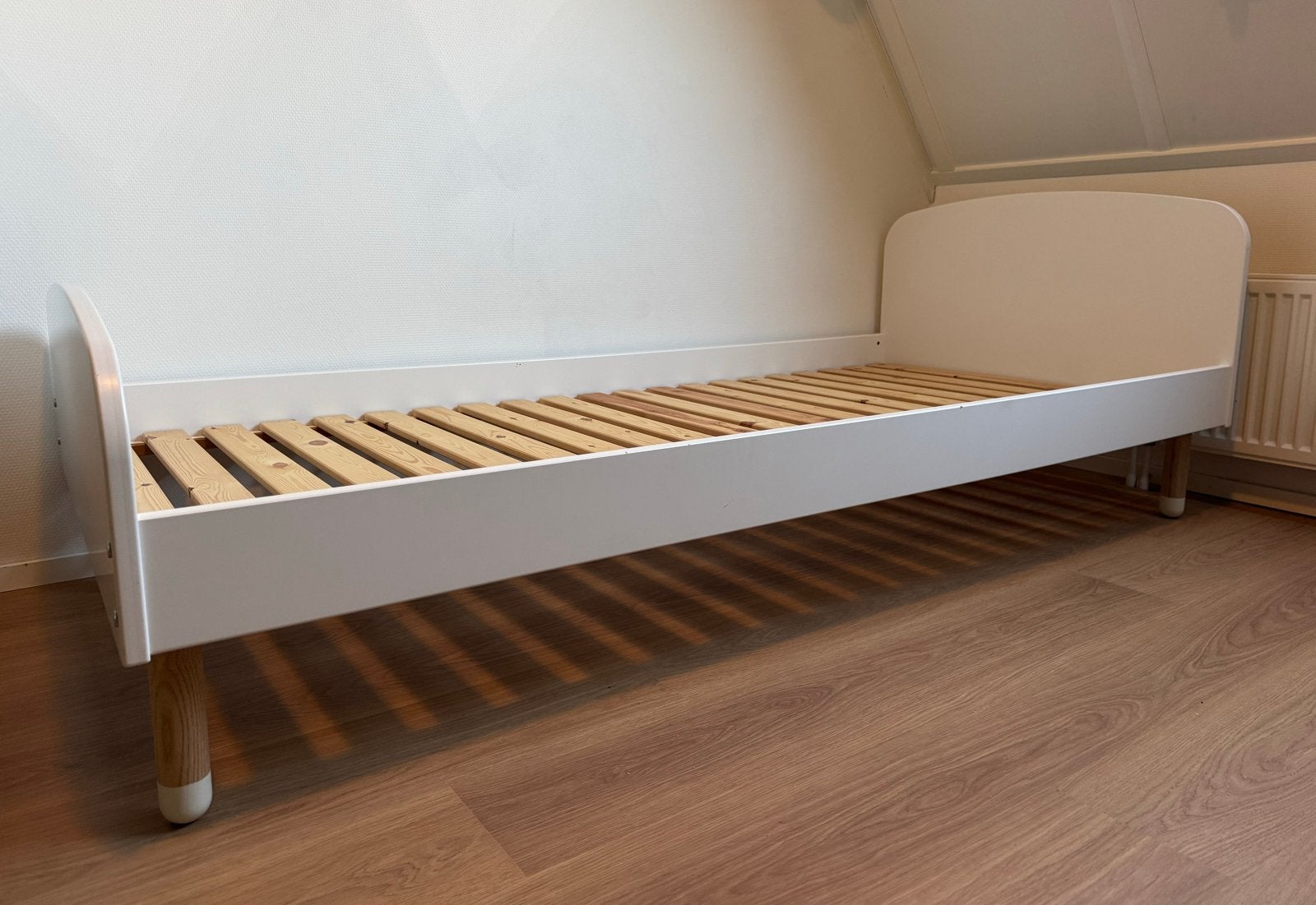 FLEXA kinderbed | lattenbodem | 90 x 200 cm | wit, Ophalen, 85 tot 100 cm, Gebruikt, Lattenbodem