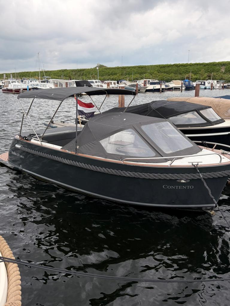 Over 1 week ingeruild|Maxima 620 Retro| Honda 40PK | zgan!, Watersport en Boten, Sloepen, Zo goed als nieuw, Tender, Maxima, Afdekzeil