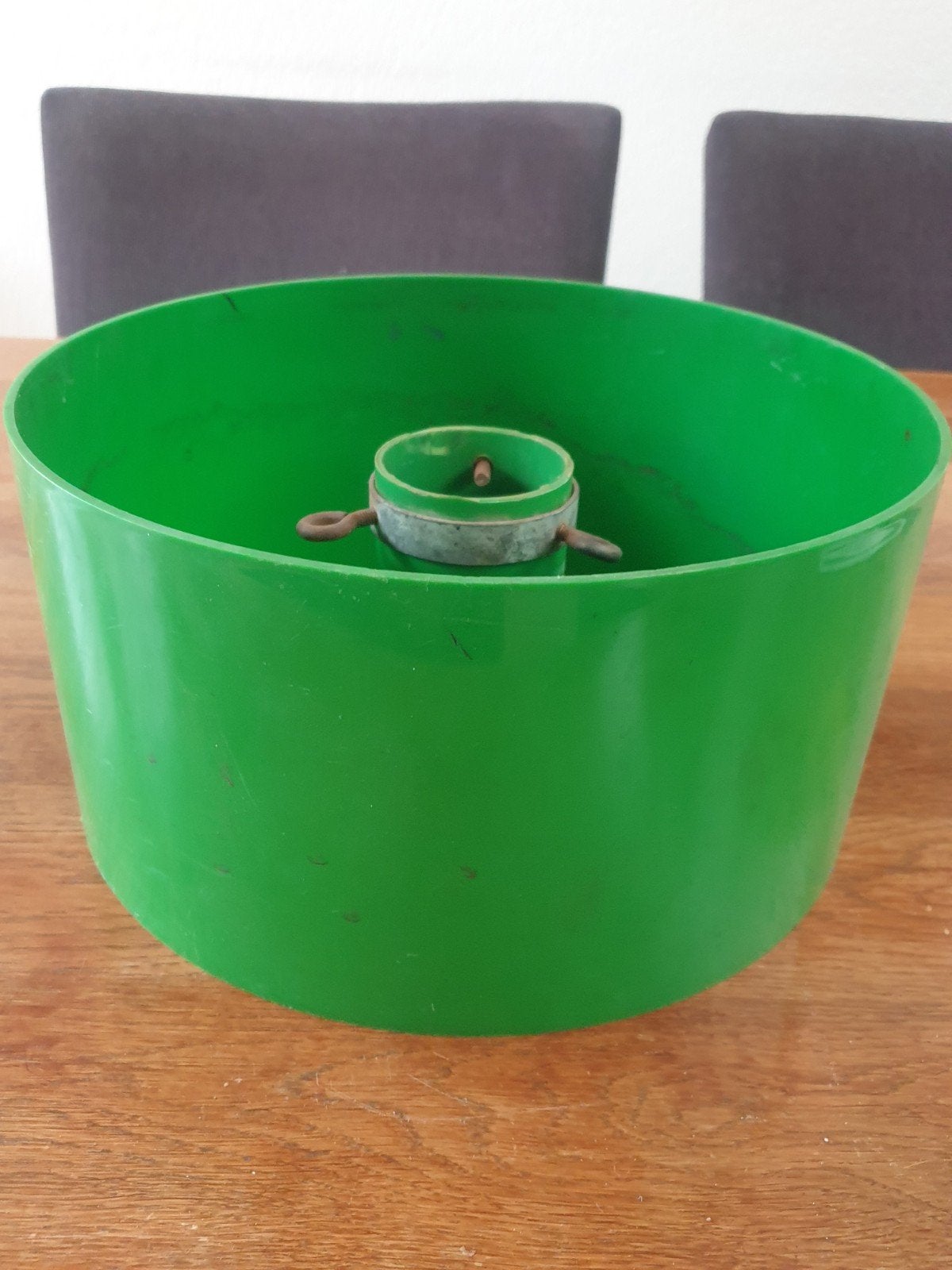 Groen vintage kerstboom standaard, Diversen, Kerst, Ophalen of Verzenden