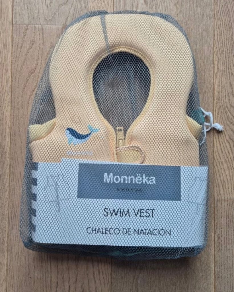 NIEUW Zwemvest Drijfvest Walvis Geel Groen 1-2 jaar 11-15 kg, Watersport en Boten, Watersportkleding, Verzenden, Nieuw, Kind, Reddingsvest of Zwemvest