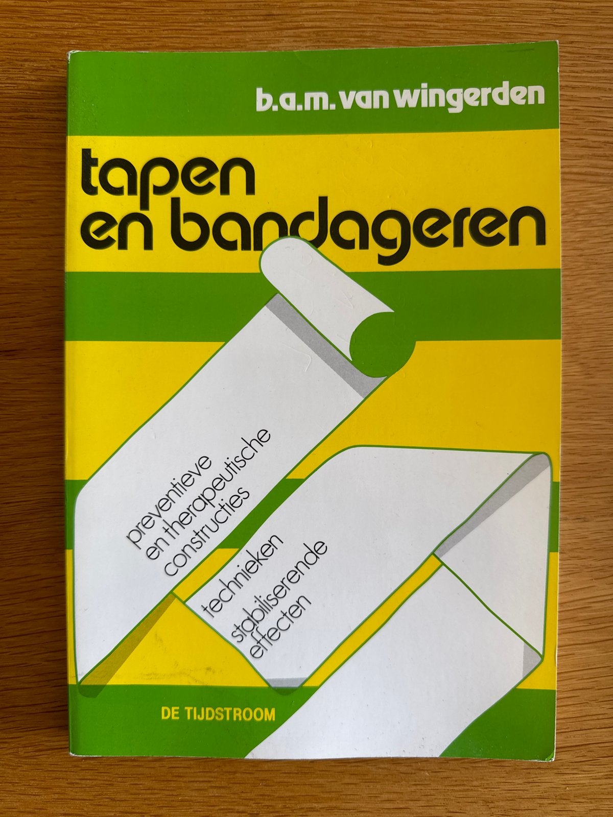 Tapes en Bandageren - B.A.M. van Wingerden, Ophalen of Verzenden, Beta, Nieuw, HBO