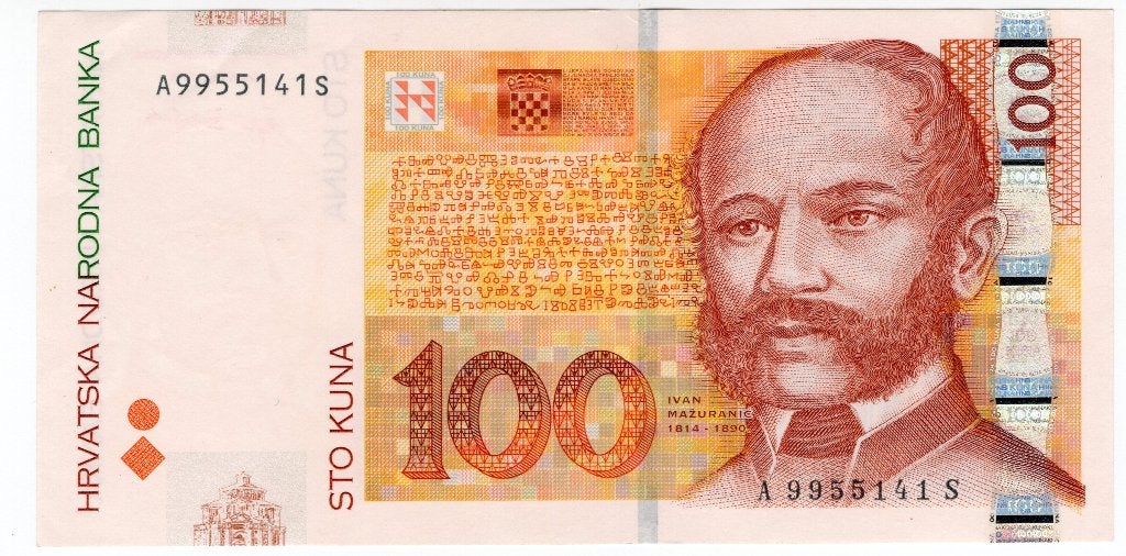 Kroatie 100 Kuna 2002 ongebruikt, Verzenden, Overige landen