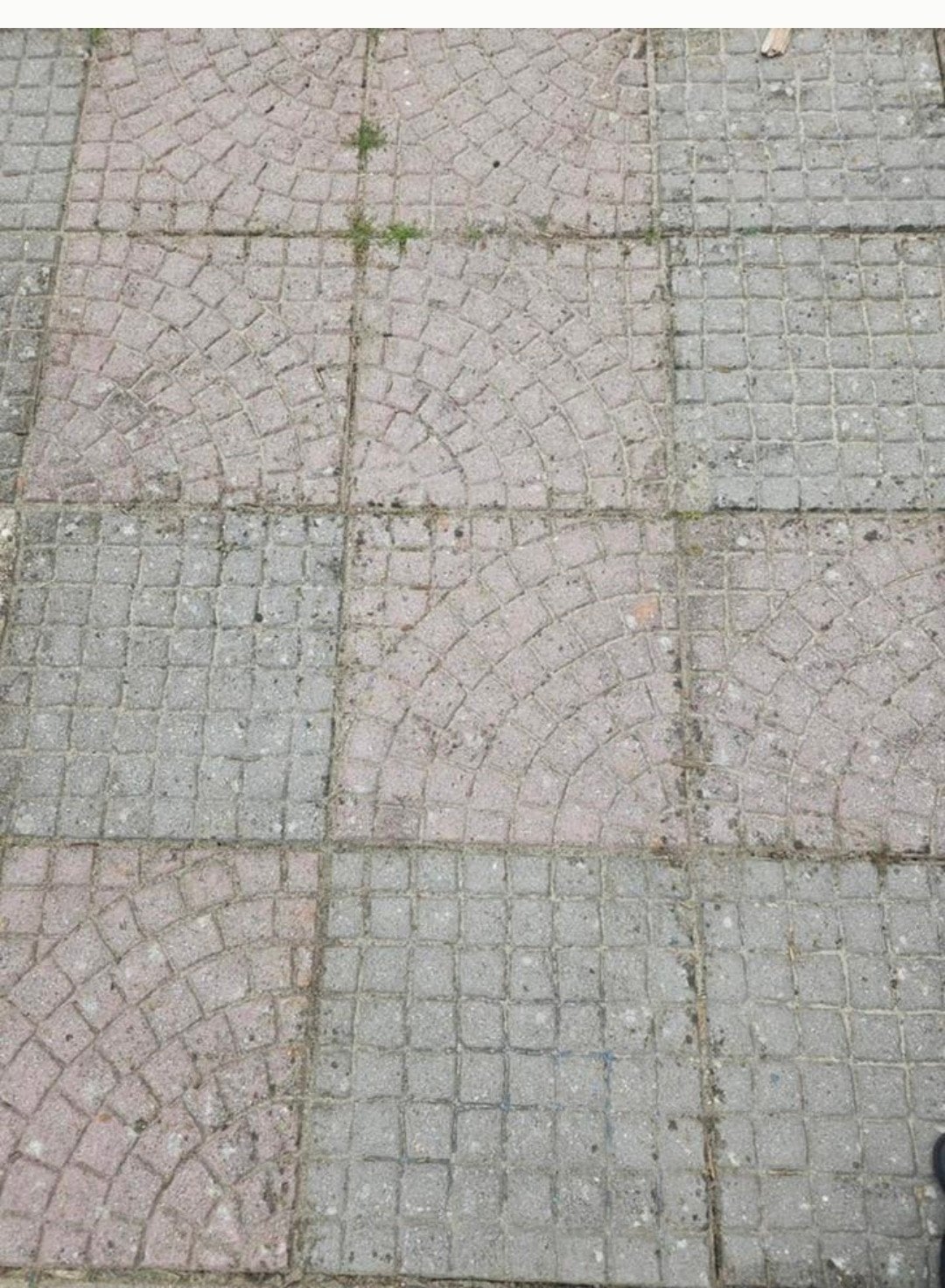 Tuintegel 40 x 40 - ca 40 stuks, Tuin en Terras, Ophalen, Beton, Terrastegels