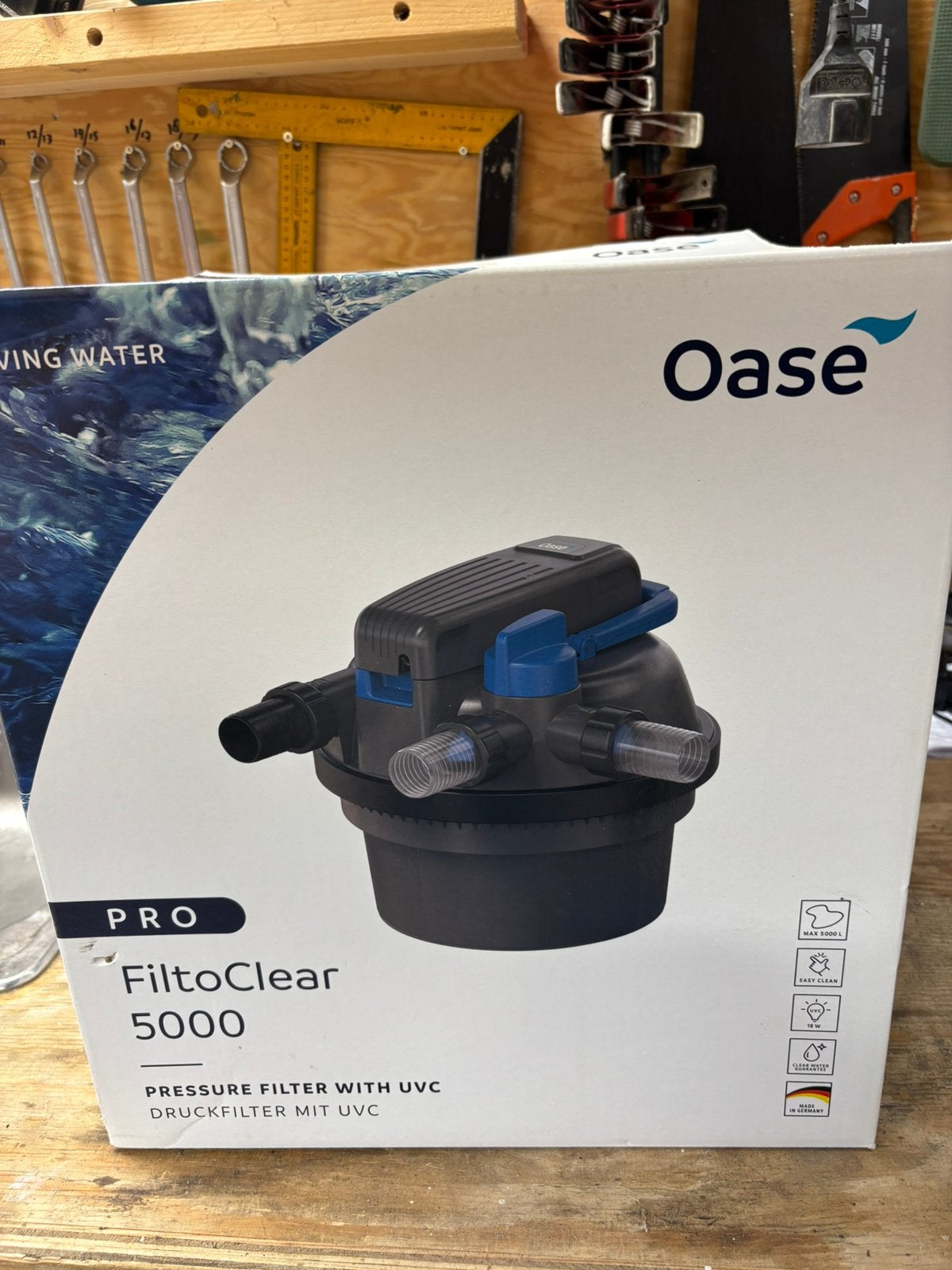 Oase pro filtoclear 5000 drukfilter uvc, Ophalen, Nieuw, Vijverfilter