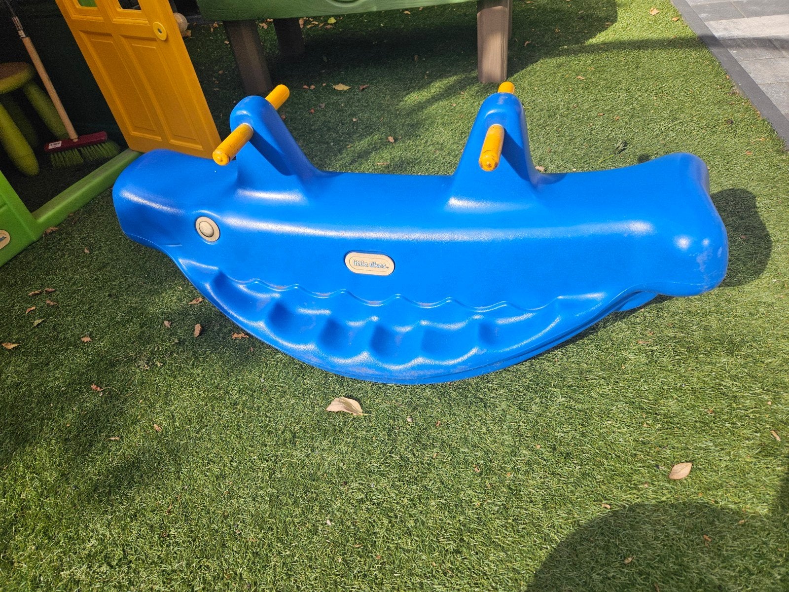 Little Tikes wipwap blauw, Kinderen en Baby's, Speelgoed | Buiten | Speeltoestellen, Ophalen, Gebruikt, Overige typen