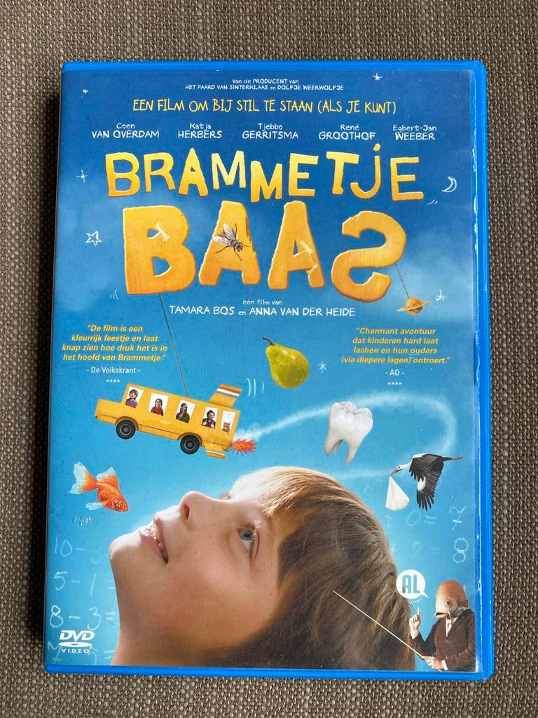 Brammetje Baas dvd - Leuke kinderfilm, Alle leeftijden, Ophalen of Verzenden, Zo goed als nieuw, Komedie