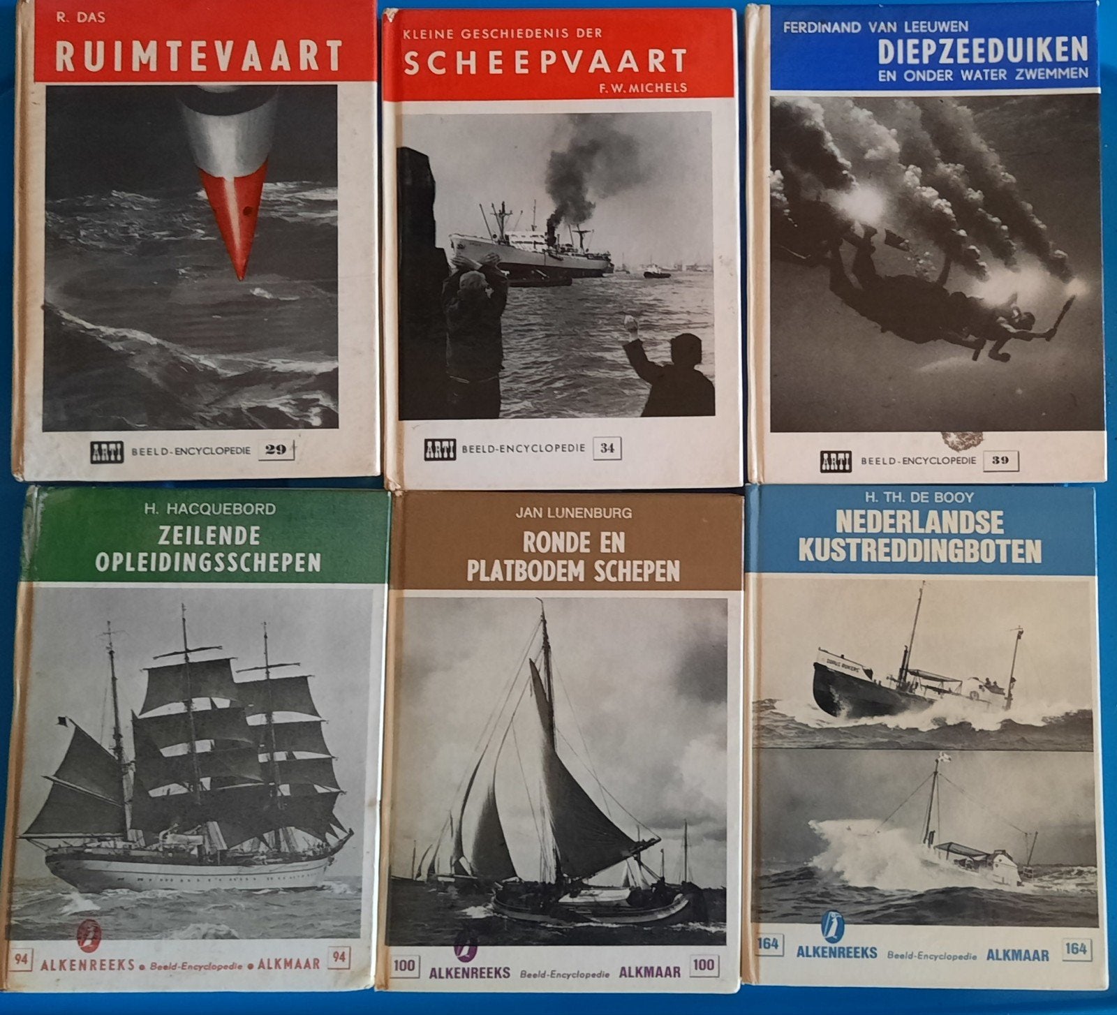 Set van 6 Beeld Encyclopedieën - Scheepvaart & Ruimtevaart, Ophalen, Gelezen, Overige onderwerpen