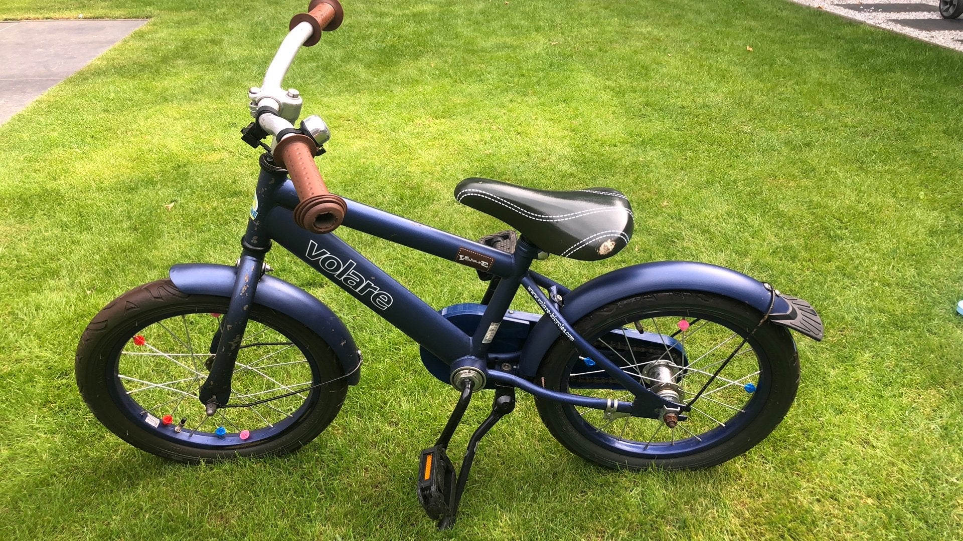 Stoere Jongensfiets 16” inch Volare, Ophalen, Gebruikt, Terugtraprem, 16 inch