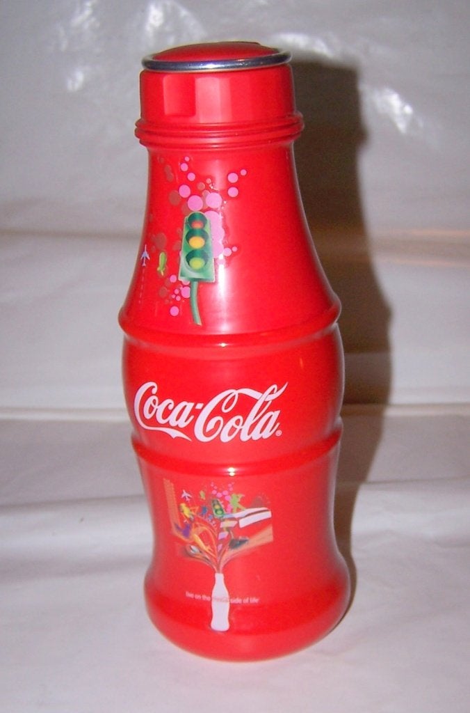 Vintage Coca-Cola herbruikbare plastic fles. Nwst./zeldzaam., Ophalen of Verzenden