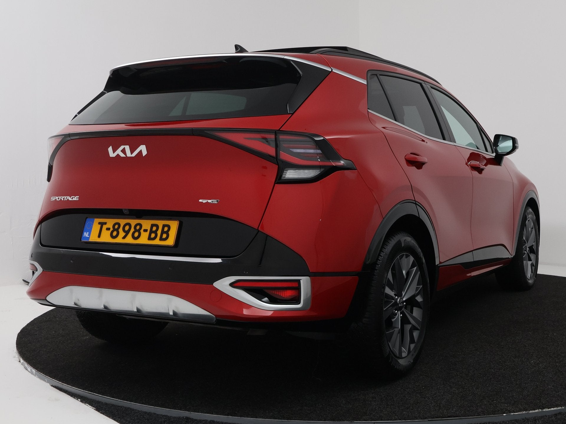 Kia Sportage 1.6 T-GDi Hybrid GT-Line | Panoramadak | Stuur-, 12 maanden, Stof, Gebruikt, 4 cilinders