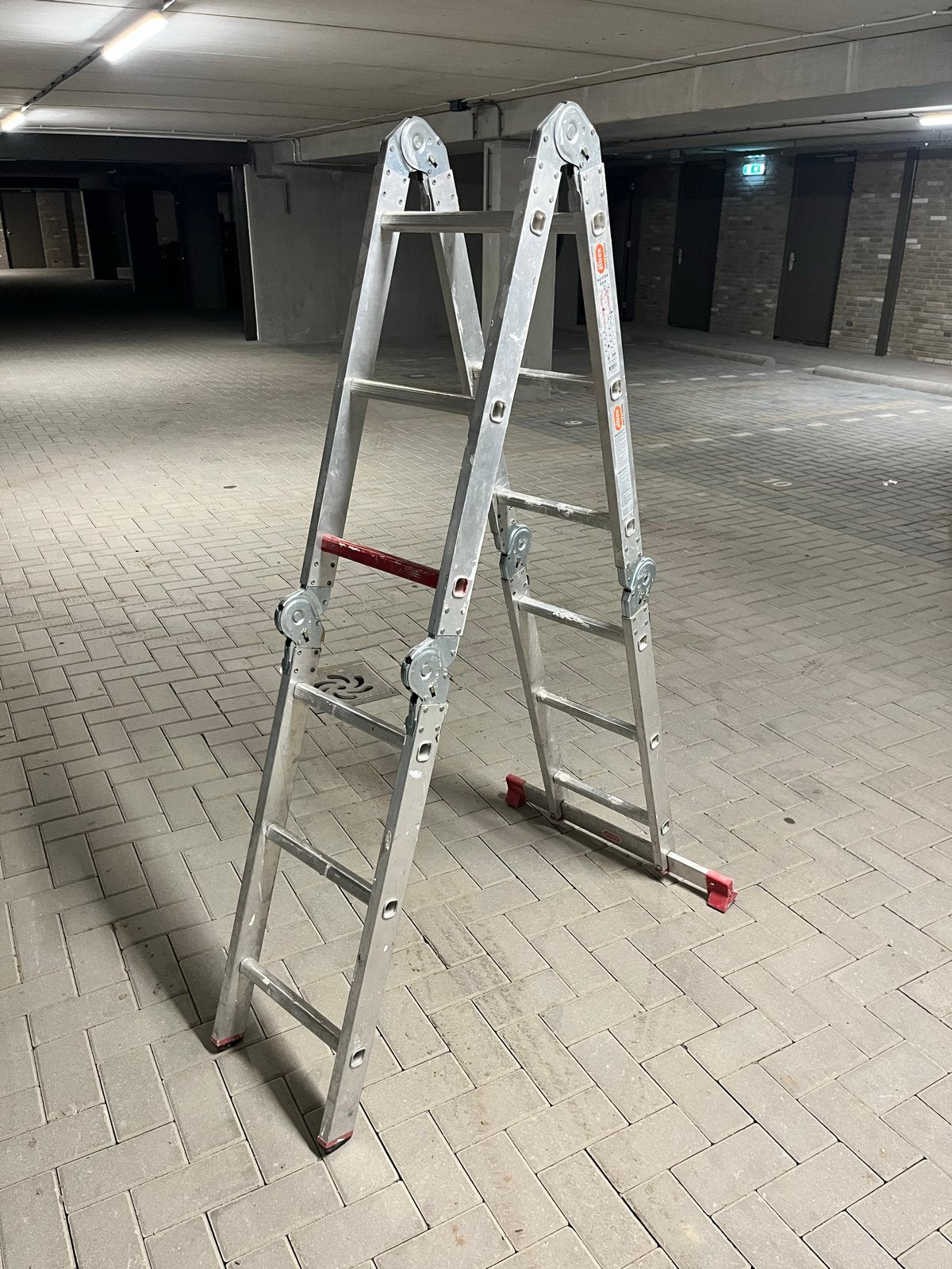 Altrex Varitrex Easy Opvouwbare Ladder/Trap - 4x3 sporten, Ophalen, Gebruikt, Ladder, Opvouwbaar of Inschuifbaar