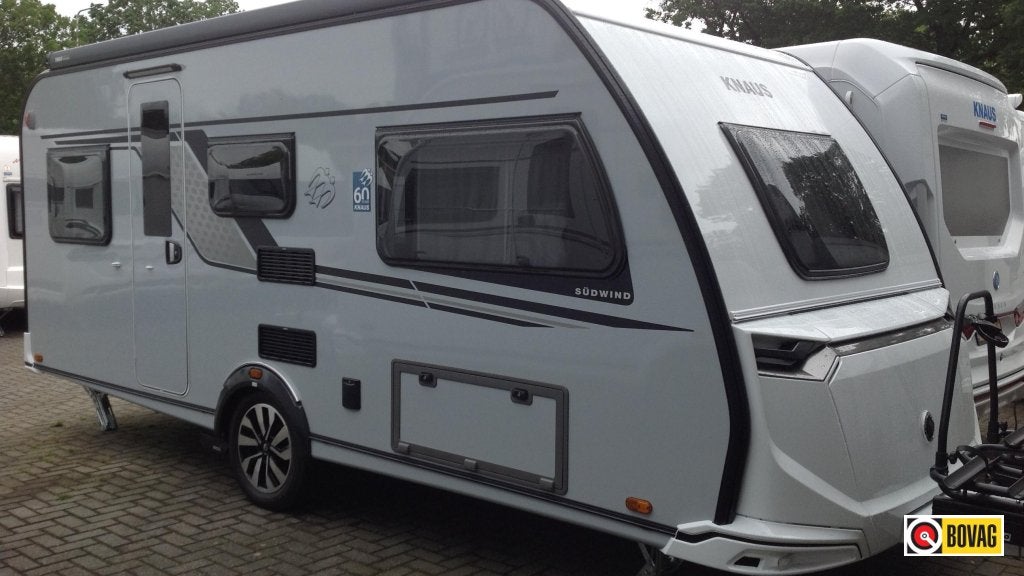 Knaus Sudwind 60 Years 500 EU Met Mover & Thule luif, Caravans en Kamperen, Rondzit, 5 tot 6 meter, Knaus, Overige typen
