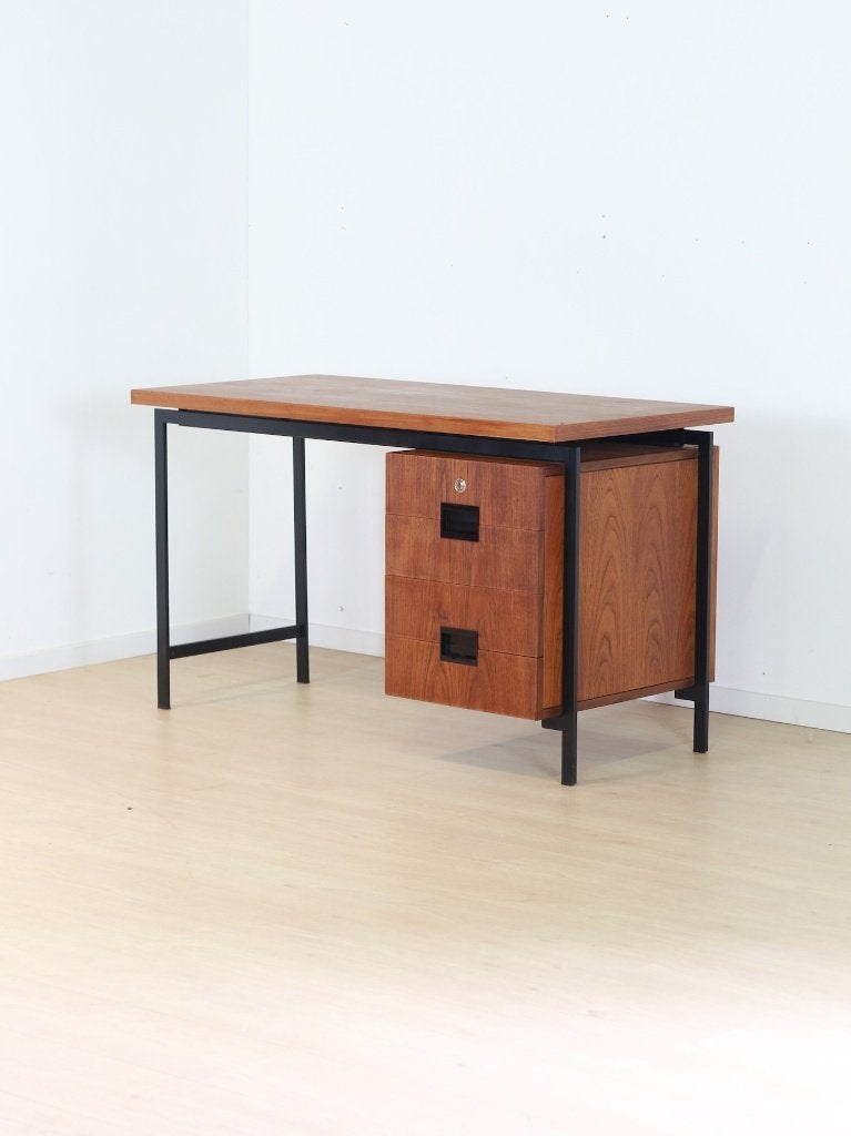 vintage Bureau model EU01 – Cees Braakman, Pastoe, Huis en Inrichting, Bureaus, Ophalen, Gebruikt