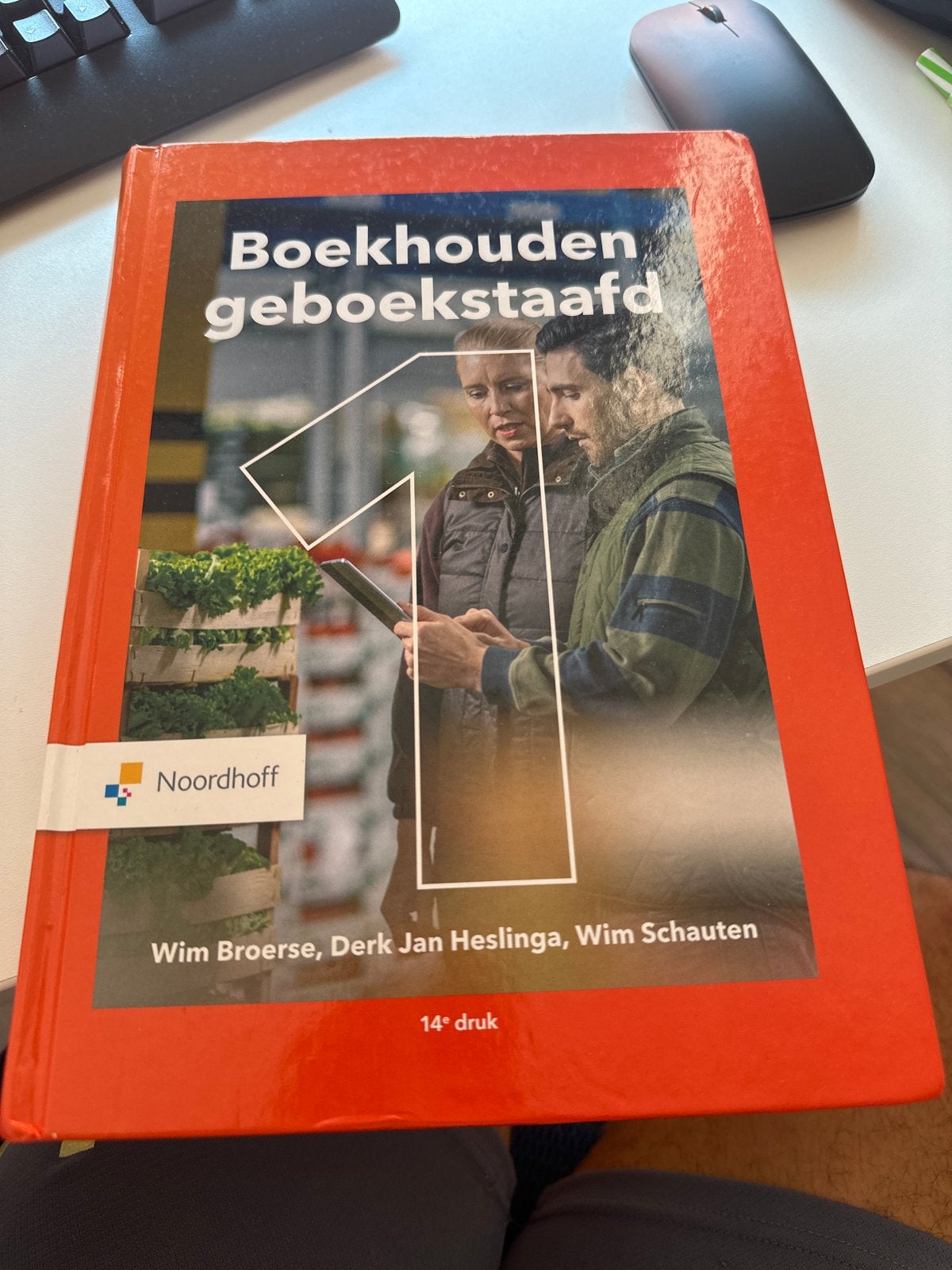 Boekhouden geboekstaafd 1 - 14e druk, Ophalen of Verzenden, Gamma, Zo goed als nieuw, HBO