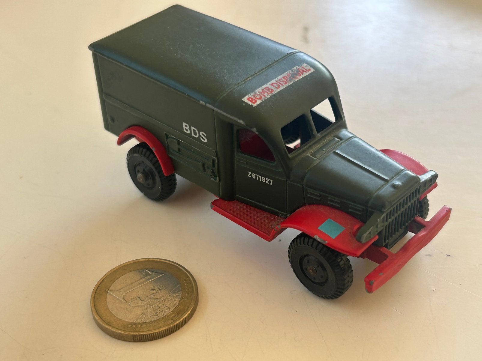 DG 29 - Dodge 1942 4x4 Bomb Disposal Truck van Lledo Engkand, Ophalen of Verzenden, Gebruikt, Overige typen