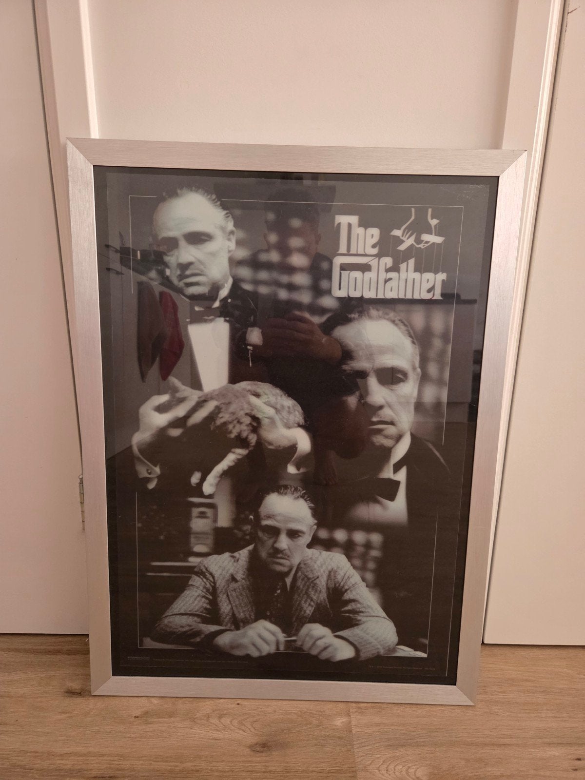 The Godfather Poster 3D met lijst - 55x75 cm, Ophalen, 50 – 75, Gebruikt, Foto of Poster