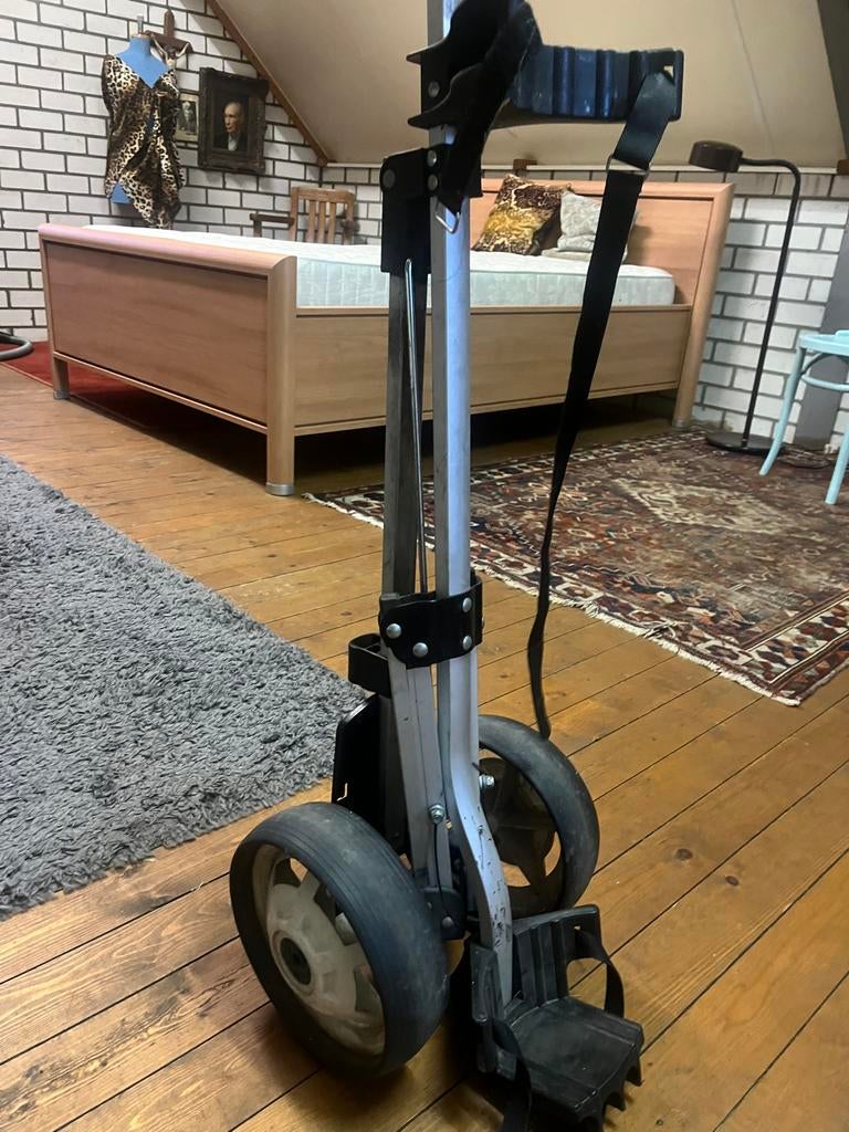 Golfkarretje - Handig en Compact, Sport en Fitness, Golf, Ophalen, Gebruikt, Golfkar, Overige merken