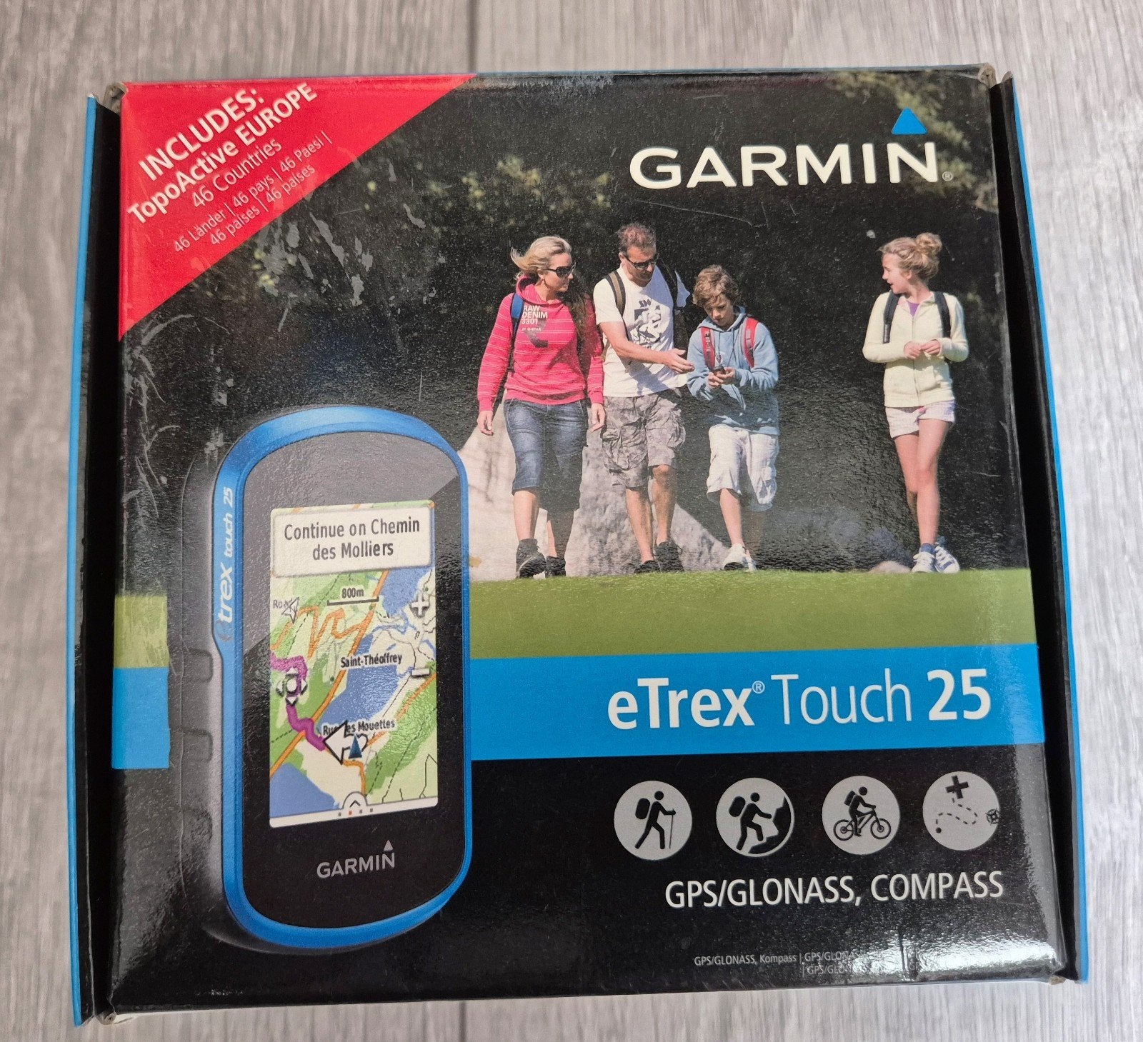 Garmin eTrex Touch 25 GPS-navigatie, Ophalen of Verzenden, Nieuw