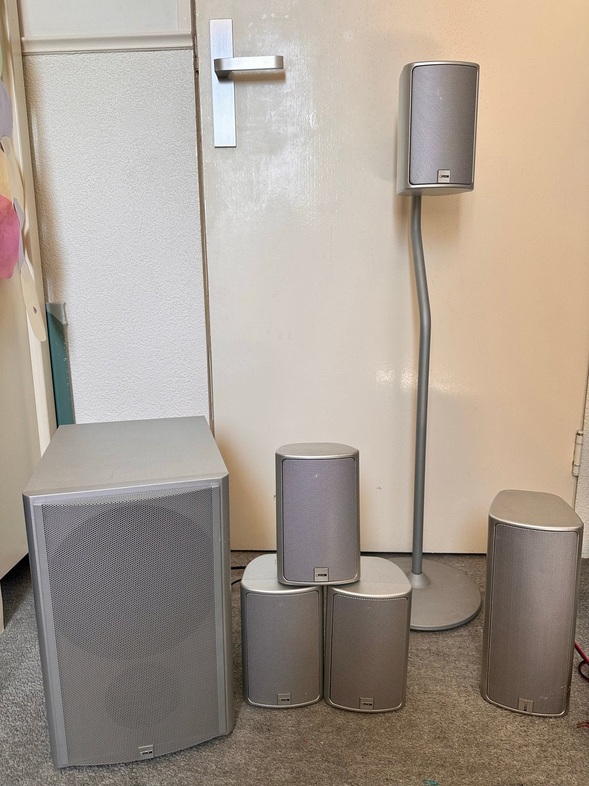 Canton Movie 10 MX II 5.1 Home Cinema Systeem, Gebruikt, 70 watt of meer, 5.1-systeem, Overige spelers