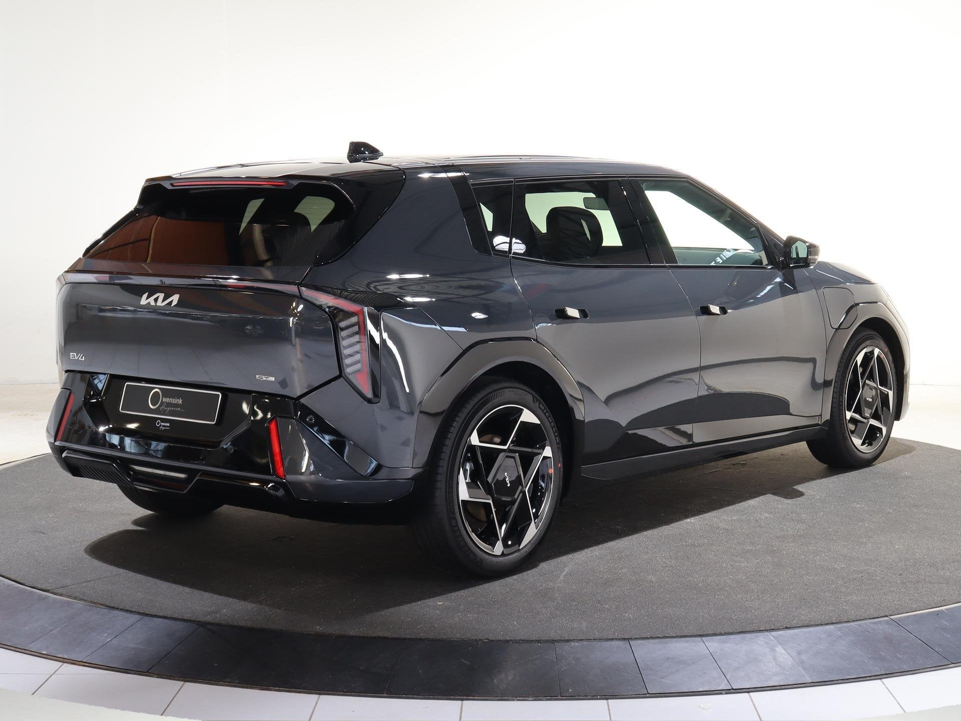 Kia EV4 GT-Line Business Edition 81.4 kWh | Adaptieve cruise, Auto's, 81 kWh, 510 min, Zwart, 1790 kg