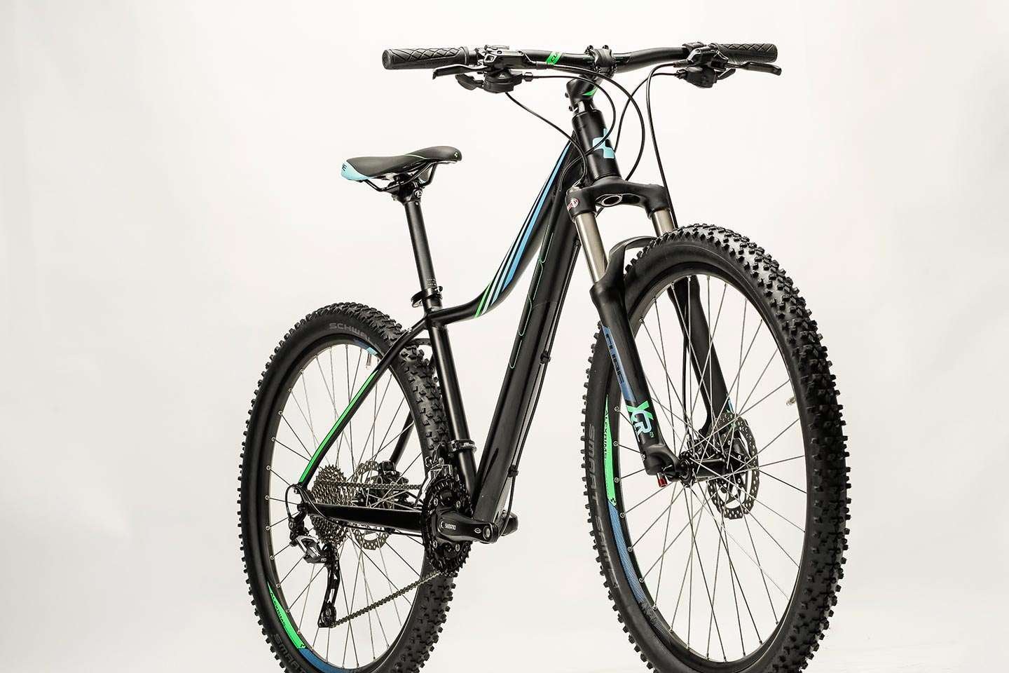 CUBE Access WLS Race Black´n´green Dames MTB 27.5 inch, Zo goed als nieuw, Dames, 53 tot 57 cm, Ophalen