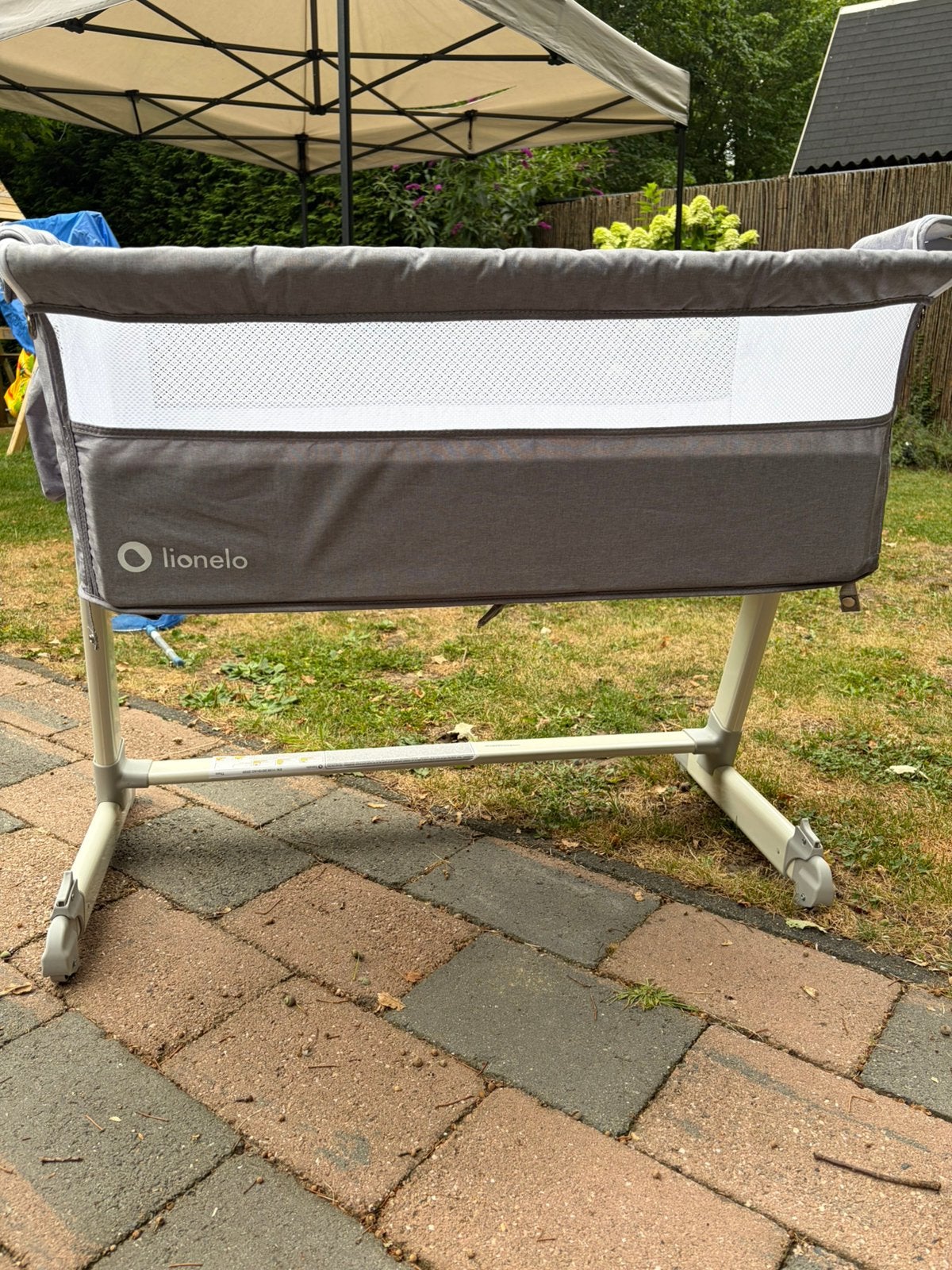 Co-sleeper lionelo Theo grijs, Ophalen, Gebruikt, Wieg