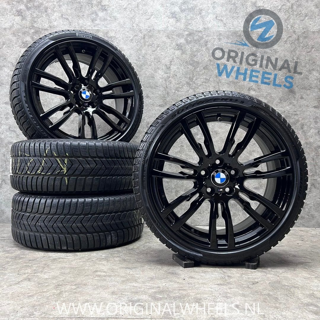 19 inch originele velgen + winterbanden BMW 3 4 serie 403 M, Gebruikt, -, -, Banden en Velgen