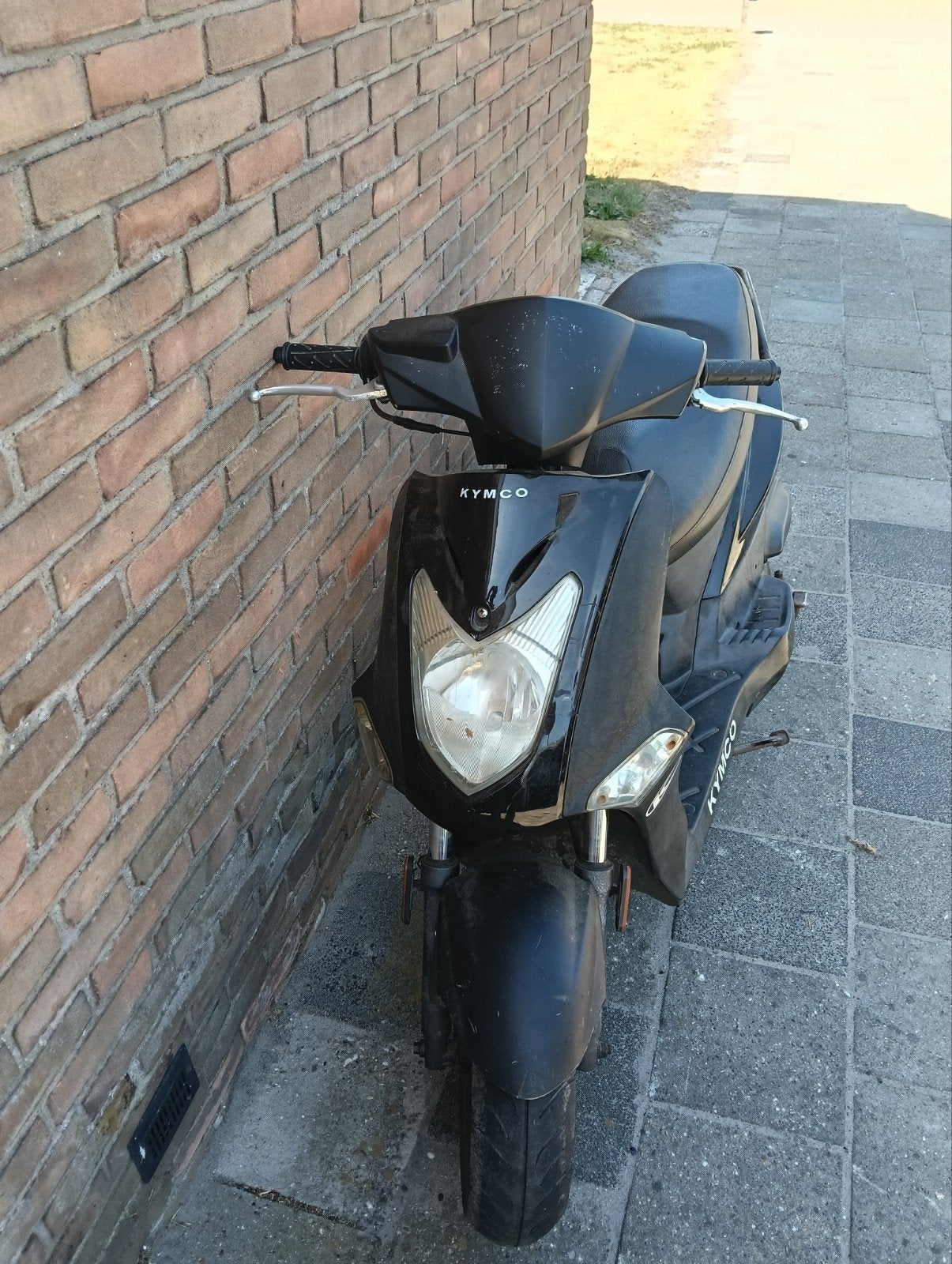 Kymco Agility 50 scooter - Zwart,loop sloop, Ophalen, Gebruikt, Maximaal 45 km/u, Agility