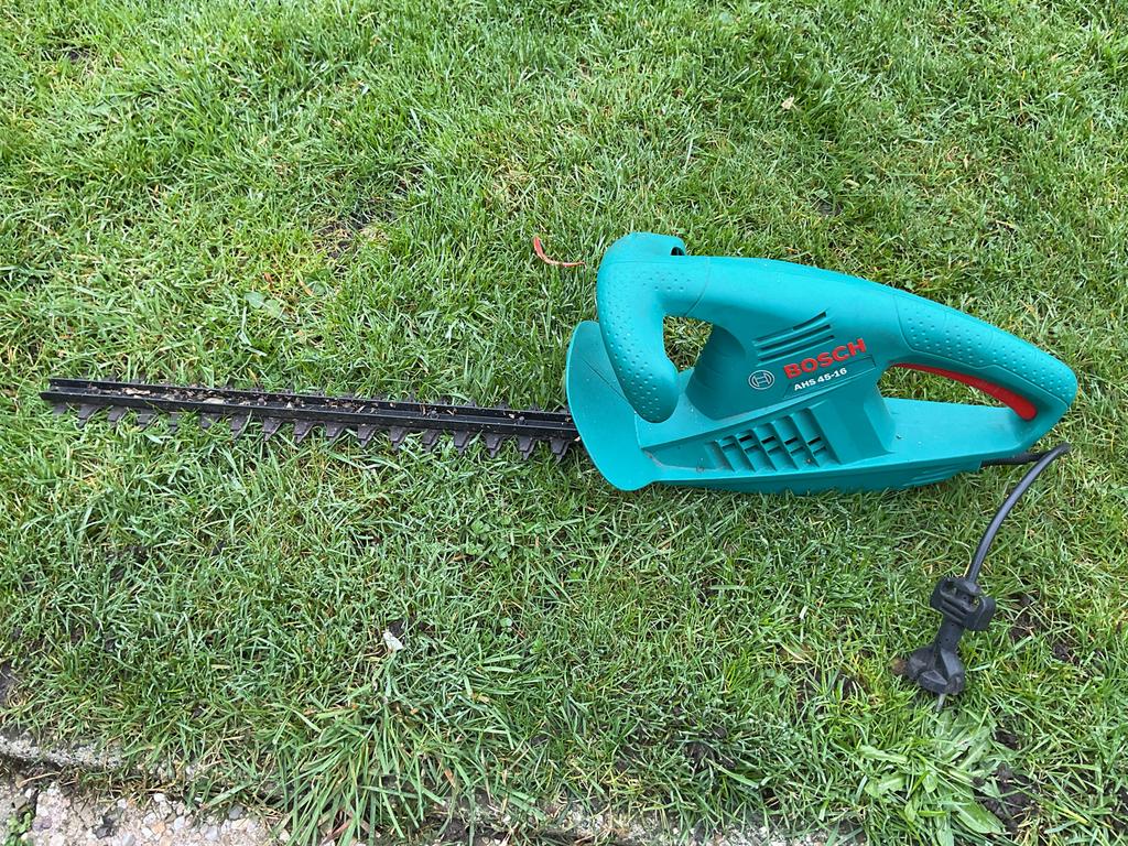 Bosch Heggenschaar AHS 45-16 - Elektrisch, Ophalen of Verzenden, Gebruikt, Elektrisch