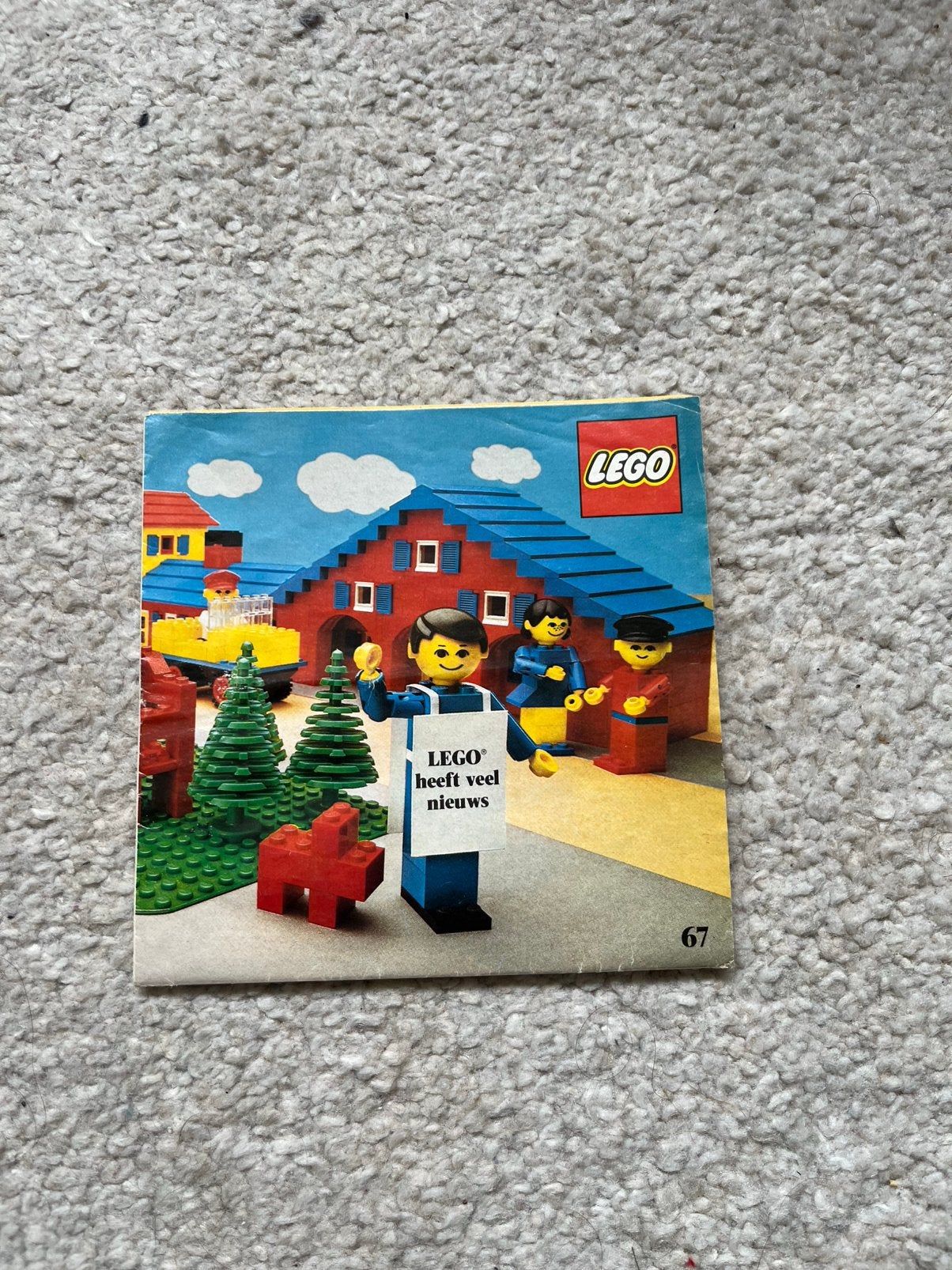 Oude LEGO catalogus / folder 1977, Ophalen of Verzenden, Gebruikt, Lego