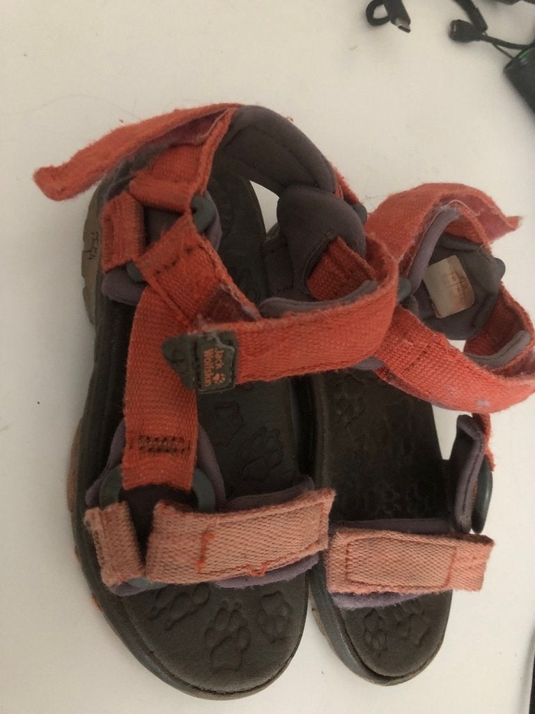 Sandalen maat 27 Jack Wolfskin, Gebruikt, Jongen of Meisje, Ophalen of Verzenden, Overige typen