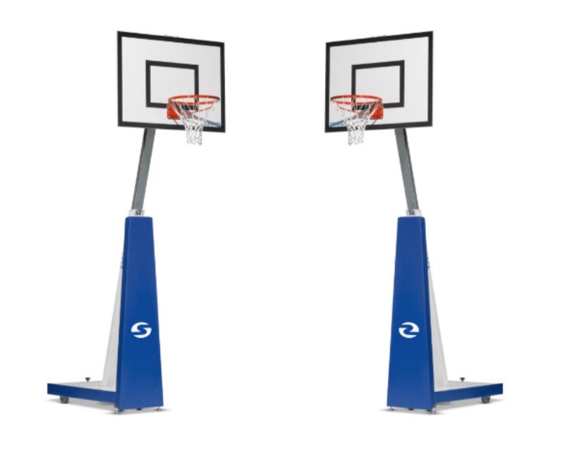 2 Janssen en Fritsen SAM School mobiele baskets, Ophalen, Gebruikt, Ring, Bord of Paal