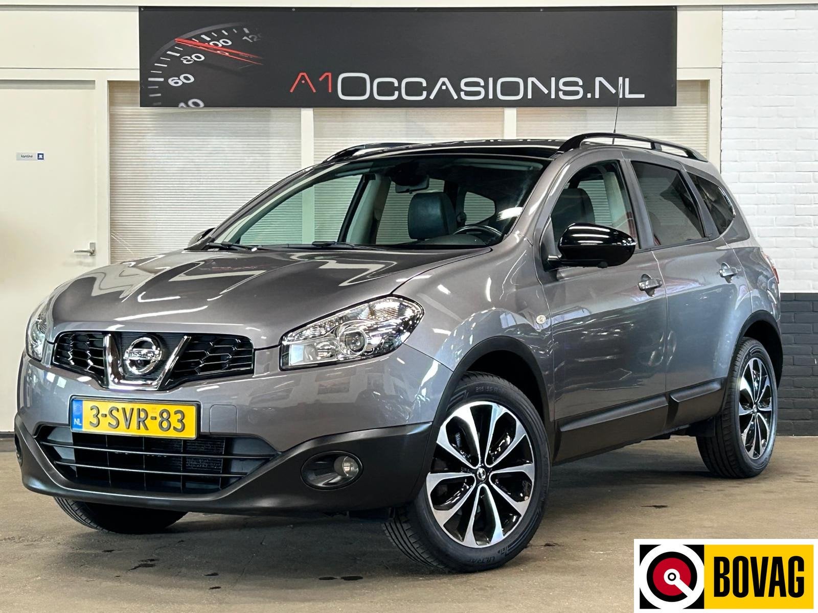Nissan QASHQAI+2 1.6 360 + 7 PERSOONS (bj 2013), Voorwielaandrijving, Euro 5, Zwart, 4 cilinders