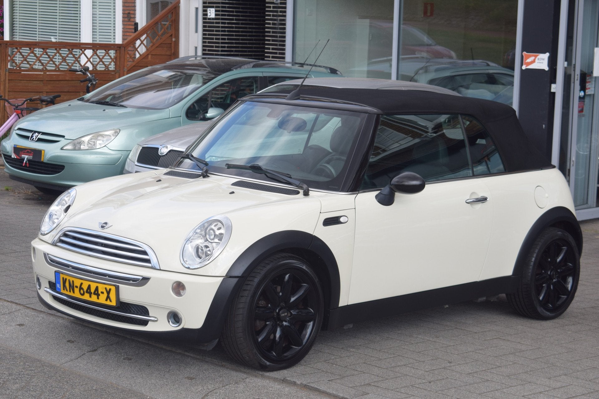 MINI Cabrio 1.6 Cooper Sidewalk AIRCO,ELEK CABRIODAK, Auto's, Mini, Voorwielaandrijving, Stof, Gebruikt, Cabriolet