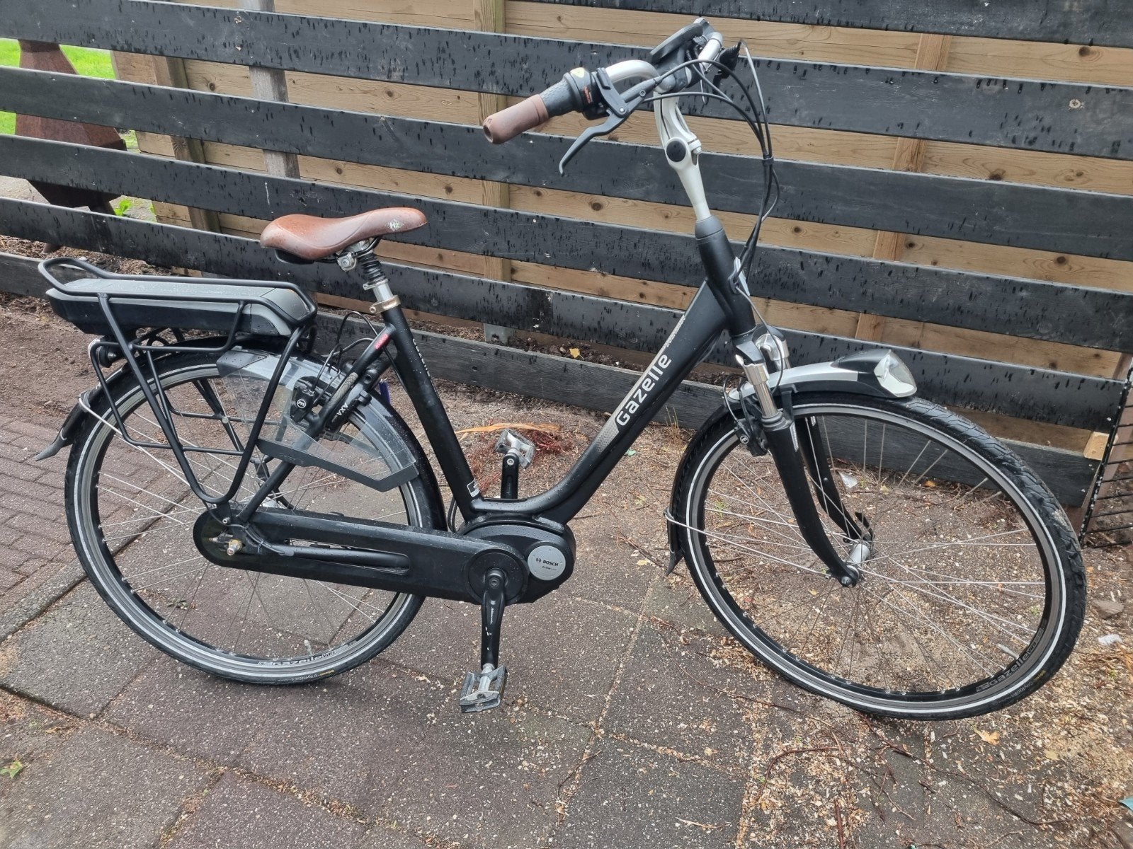 gazelle ebike bosch middenmoter frame maat 53 goh., Fietsen en Brommers, Ophalen, Gebruikt, 51 tot 55 cm, 50 km per accu of meer