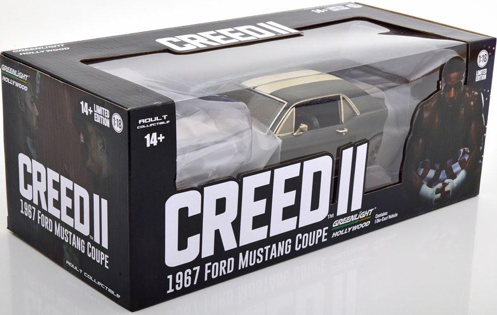 Ford Mustang Coupe 1967 “Creed II” Dirty Look, Hobby en Vrije tijd, Modelauto's | 1:18, Overige merken, Auto, Nieuw, Ophalen of Verzenden