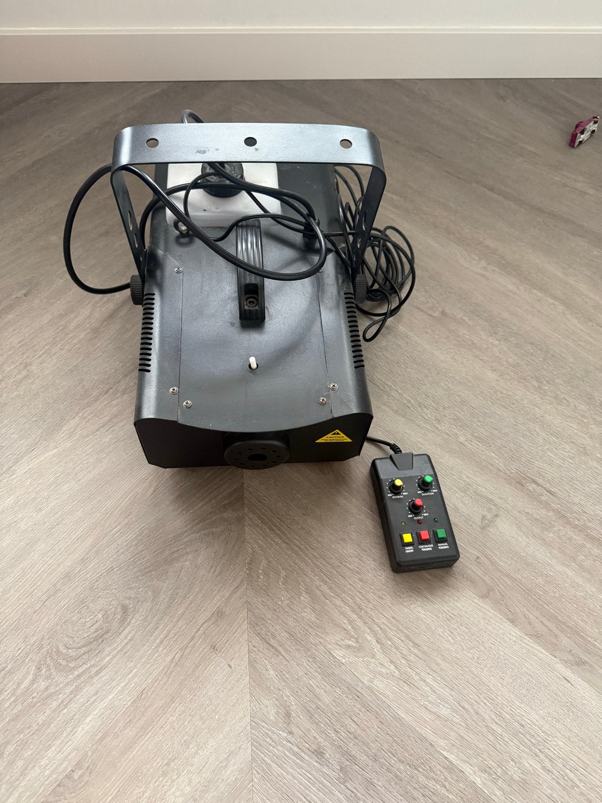 Ayra WSM Black Q2 Rookmachine met afstandsbediening, Ophalen, Zo goed als nieuw, Rookmachine