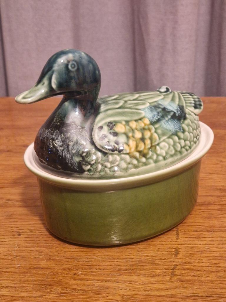 Vintage Secla pate terrine, 17 X 12 X 15 cm, Secla, Secla, Ophalen of Verzenden, Secla