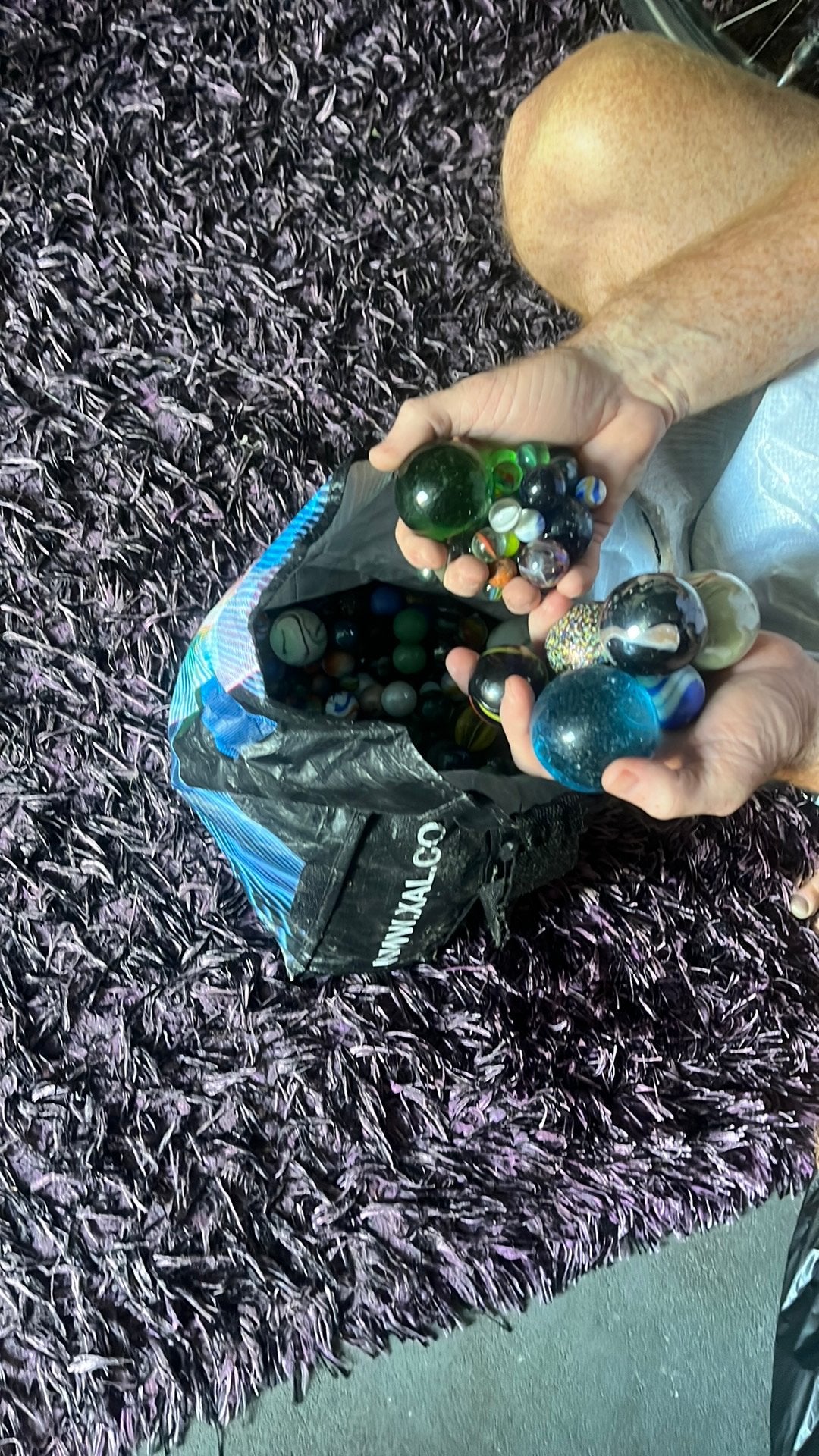 Knikkers, Kinderen en Baby's, Speelgoed | Buiten | Los speelgoed, Ophalen, Gebruikt