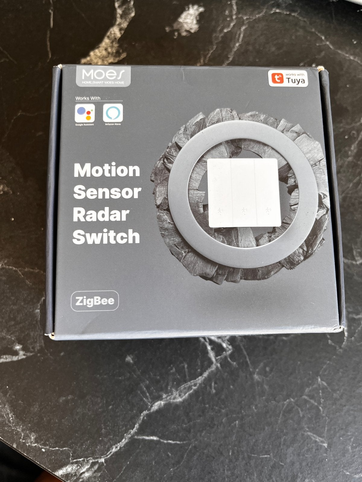 Moes ZigBee Bewegingssensor Radarschakelaar - Nieuw in doos, Ophalen of Verzenden, Nieuw, Overige merken, Schakelaar