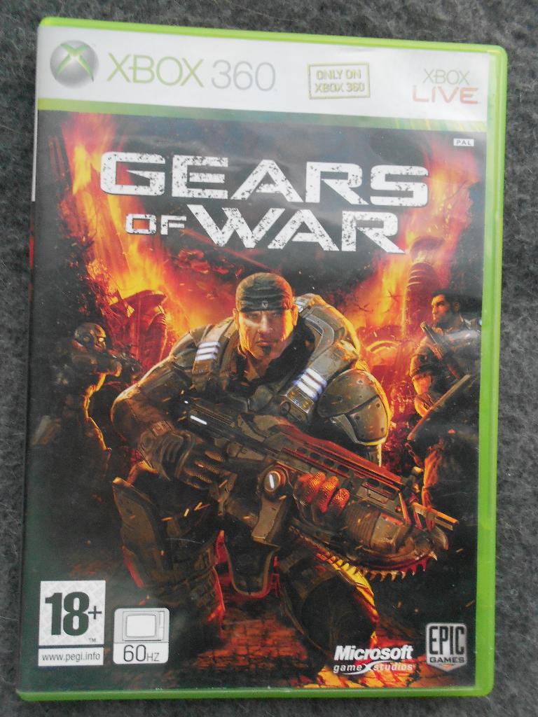 2 xbox 360 spellen: Gears of War 1 + 2, Ophalen, Online, Gebruikt, Vanaf 18 jaar