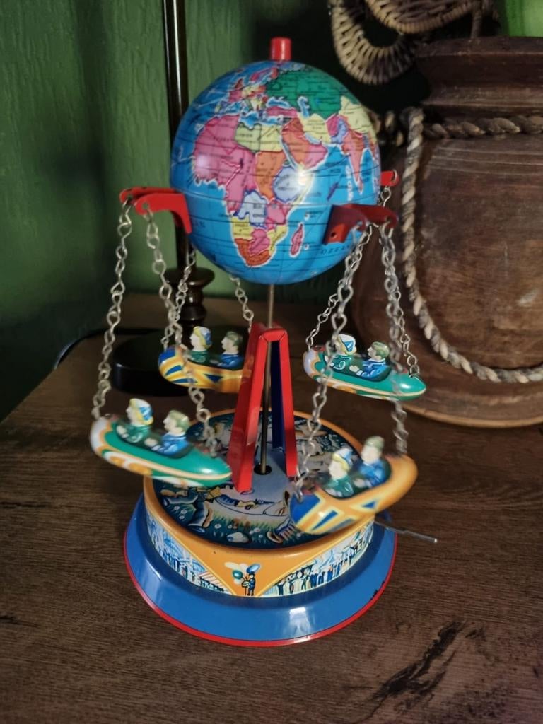 Blikken draaimolen, Antiek en Kunst, Ophalen of Verzenden